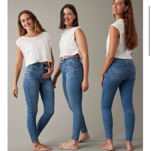 American Eagle BFF Jeggings, Size Small Short (fits size 2, 4, 6) NWOT - Picture 2 of 7